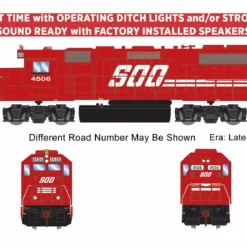 Athearn ATH72207 HO EMD GP38-2, DCC Sound Ready, SOO #4514