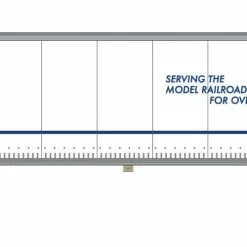 Athearn ATH72801 HO RTR 53ft Wabash Plate Trailer, Athearn White