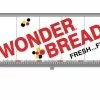 Athearn ATH72817 HO RTR 53ft Wabash Plate Trailer, Wonder Bread #61384