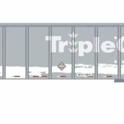 Athearn ATH72821 HO 53ft Wabash Plate Trailer, MECZ #461650