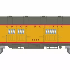 Athearn ATH73025 HO RTR Harriman 60ft Arch Roof Baggage, Union Pacific #3007