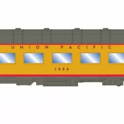 Athearn ATH73027 HO RTR Harriman 60ft Arch Roof Coach, Union Pacific #1336