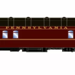 Athearn ATH73029 HO RTR Harriman 60ft Arch Roof Harriman RPO, Pennsylvania Railroad #391