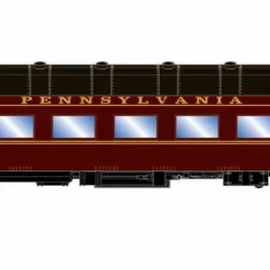Athearn ATH73030 HO RTR Harriman 60ft Arch Roof Coach, Pennsylvania Railroad #336