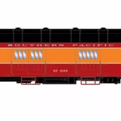 Athearn ATH73034 HO RTR Harriman 60ft Arch Roof Baggage, Southern Pacific #6185