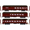 Athearn ATH73038 HO RTR Harriman 60ft Arch Roof Set, Pennsylvania Railroad 3-Pack
