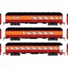 Athearn ATH73040 HO RTR Harriman 60ft Arch Roof Set, Southern Pacific 3-Pack
