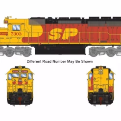 Athearn ATH73733 HO EMD SD40R, Econami DCC Sound, SP Kodachrome #7303