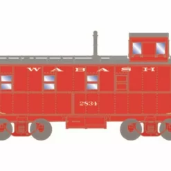 Athearn ATH74034 HO Cupola Caboose, Wabash #2853