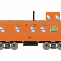 Athearn ATH74036 HO Cupola Caboose, Elgin Joliet & Eastern #520