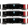 Athearn ATH3834 N Thrall High Side Gondola, David J Joseph Co. 3-Pack #2