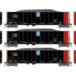 Athearn ATH3834 N Thrall High Side Gondola, David J Joseph Co. 3-Pack #2