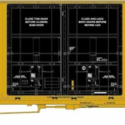 Athearn 75329 HO 60ft Gunderson Double Door High-Cube Box Car TBOX #670017