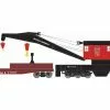 Athearn ATH75428 HO 200-Ton Crane With Tender, Missouri Kansas Texas #X-256