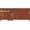 Athearn ATH76221 HO RTR PS 5344 Box Car, Sandersville #10004