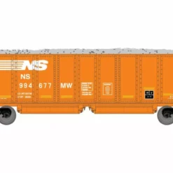 Athearn ATH7639 HO RTR 40ft Ballast Hopper, Norfolk Southern #994677