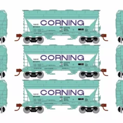 Athearn Genesis ATHGN24694 N ACF 2970 Covered Hopper, NAHX 3-Pack
