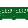 Athearn ATH81589 HO RTR FMC 4700 Covered Hopper, VUHX #101