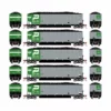 Athearn ATH81593 HO RTR Bethgon Coalporter 5-Pack, Burlington Northern #2