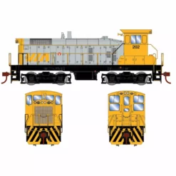 Athearn ATH86848 HO RTR EMD SW1000, Tsunami2 DCC Sound, VIA Rail Canada #203