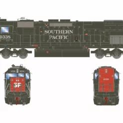 Athearn ATH86869 HO EMD SD45T-2, Standard DC, Southern Pacific #9338