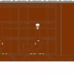 Athearn 88193 HO 50ft High Cube Double Plug Door Box Car Union Pacific #301105