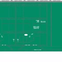 Athearn 88202 HO 50ft High Cube Double Plug Door Box Car Penn Central #220999
