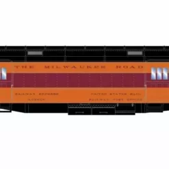 Athearn ATH88215 HO Heavyweight Baggage, Milwaukee Road #1037