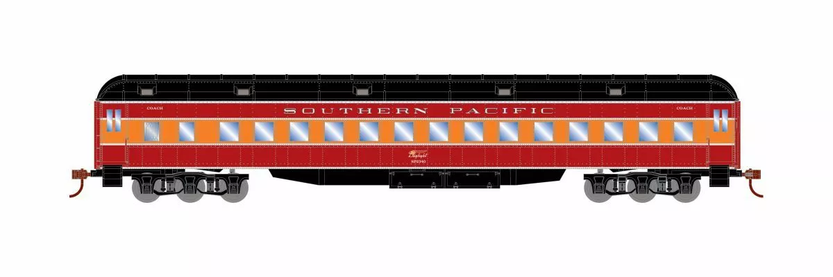 Athearn ATH88218 HO Heavyweight Clerestory Coach, Southern Pacific #2340