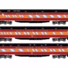 Athearn ATH88230 HO Heavyweight 3-Pack Diner/Coach/Observation, Southern Pacific