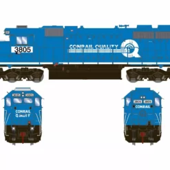 Athearn ATH88945 HO RTR EMD SD38, Soundtraxx Econami DCC Sound, Norfolk Southern #3805
