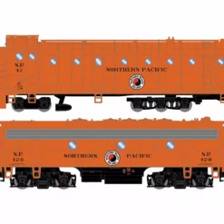 Athearn ATH93827 HO Rotary Snowplow & EMD F7B, Northern Pacific