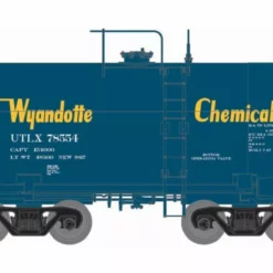 Athearn ATH97177 HO 30ft NACC 8K Gallon Tank Car, Wyandotte Chemical UTLX #78554