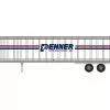 Athearn ATH15521 HO RTR 45ft Trailer, Penner #6604