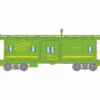 Athearn ATH24326 N Bay Window Caboose, Illinois Terminal #954