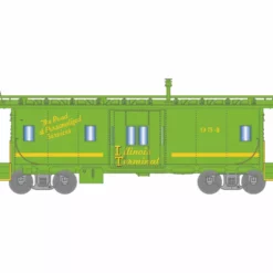 Athearn ATH24326 N Bay Window Caboose, Illinois Terminal #954