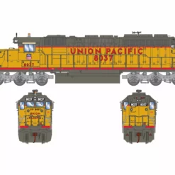 Athearn ATH72004 HO RTR EMD SD40-2, Standard DC, Union Pacific #8037