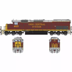 Athearn ATH72078 HO RTR EMD SD40T-2, Standard DC, Ohio Central #4027