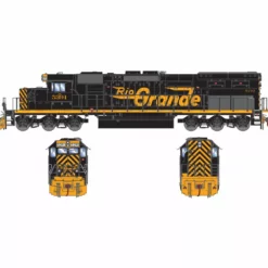 Athearn ATH72174 HO RTR EMD SD40T-2, Econami DCC Sound, Wheeling & Lake Erie/Ex-Rio Grande #5391