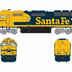 Athearn Genesis ATHG18371 HO EMD F45u, Tsunami2 DCC Sound, Santa Fe #5977