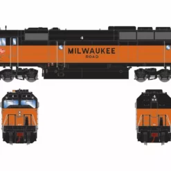Athearn Genesis ATHG18287 HO EMD FP45, Standard DC, Milwaukee Road #4