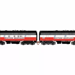 Athearn Genesis ATHG19354 HO EMD F7A/B, Standard DC, Western Maryland #242/#408
