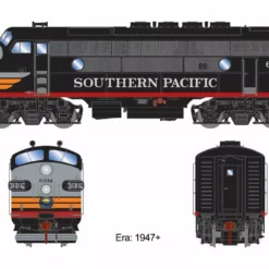 Athearn Genesis ATHG19675, HO Scale EMD F3A, Tsunami2 Sound & DCC, SP Black Widow #6102
