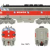 Athearn Genesis ATHG19579, HO Scale EMD F3A, Std. DC, Monon #82-A