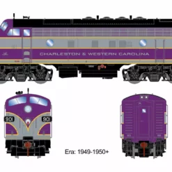 Athearn Genesis ATHG19587, HO Scale EMD F7A, Std. DC, C&WC #901