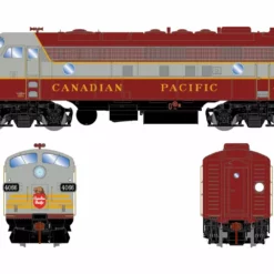 Athearn Genesis ATHG19700 HO EMD FP7A, Tsunami2 DCC Sound, Canadian Pacific #4066