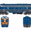 Athearn Genesis ATHG19611 HO EMD FP7, Standard DC, Chicago & Eastern Illinois #1607