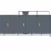 Athearn Genesis ATHGN16894 N 33K Gallon LPG Tank Car, GATX #218081
