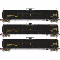 Athearn Genesis ATHG25593 HO 33K Gallon LPG Tank Car, UTLX 3-Pack #2
