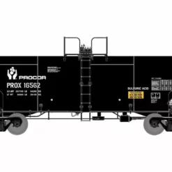 Athearn Genesis ATHG25755 HO 13,600 Gallon Acid Tank, PROX Black #16562